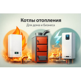 Котлы отопления для дома и бизнеса в Чебоксарах
